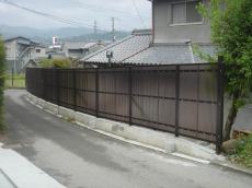 目隠しフェンス